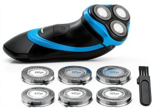 SH30 Silver Shaver Heads SUPERNB Curved Blade-0