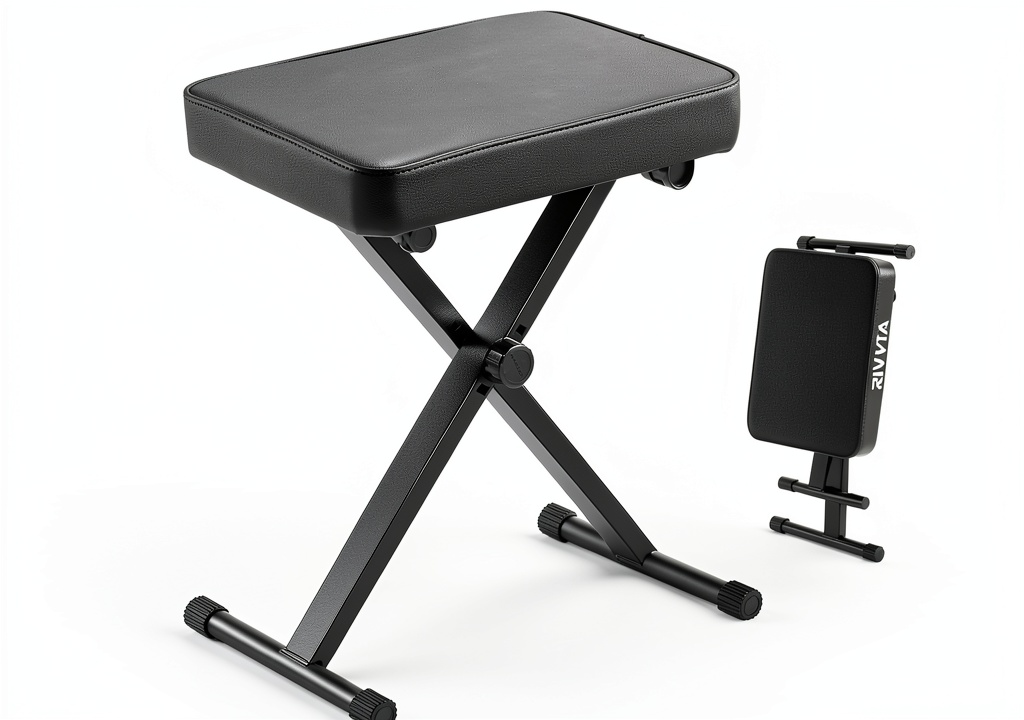 RIVVTA Upgrade Keyboard Bench in use