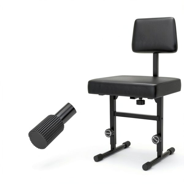 GLEAM Keyboard Bench Black Thick Padding-4