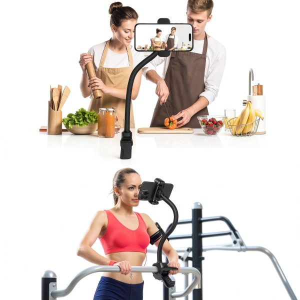 Phone Holder by Mippko Sturdy Clamp Cell Phone Mount-2