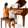 Keyboard Bench SONGMICS Duo Ink Black Leather-3