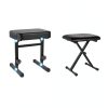 Ramzi Modern Acacia Piano Bench for Musicians-5
