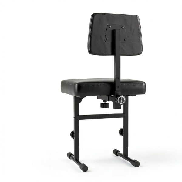 GLEAM Keyboard Bench Black Thick Padding-2