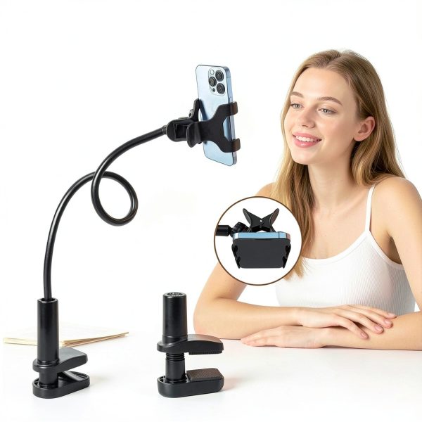 Hi-ERA Phone Bedstand Clamp Flexible Gooseneck-4