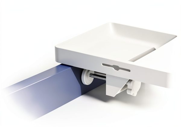 AUZONIMICS Premium Hard Recycle Plastic Bedside Shelf-5