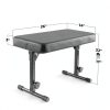 Liquid Stands Keyboard Bench Black Natural/Unfinished-1