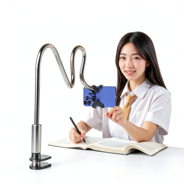 HYDGYC Gooseneck Phone Holder 360° Adjustable-2