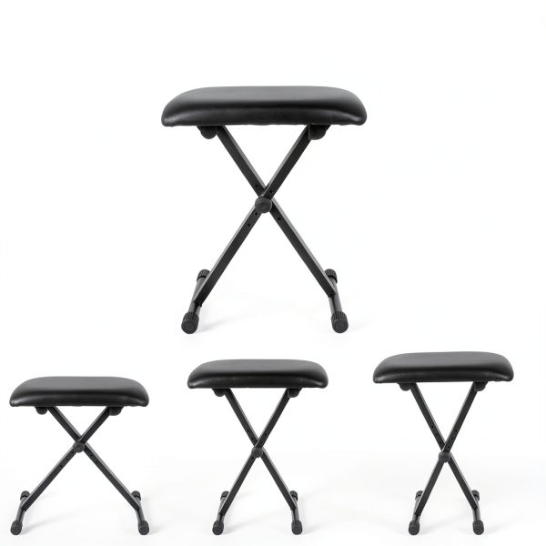 FKEBGDSU Keyboard Bench Black Metal-2