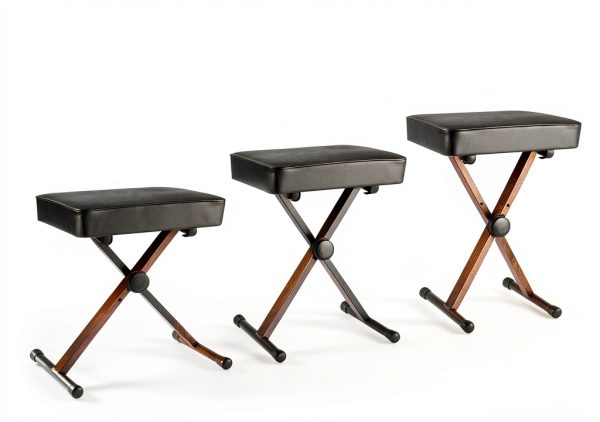 Hamzer X-Legged Piano Bench for Musicians-2