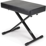 OnStage Keyboard Bench Black Plastic-0