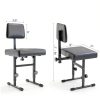 GLEAM Keyboard Bench Black Thick Padding-1