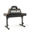 Liquid Stands Keyboard Bench Black Natural/Unfinished-3