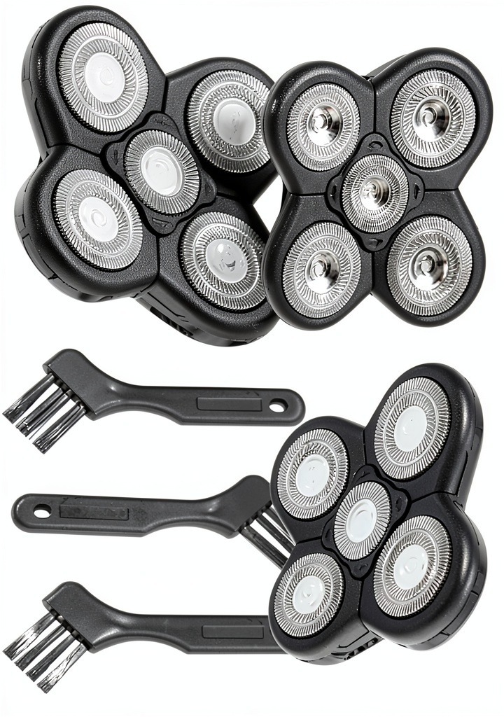 BOEEA 5 Head Shaver Replacement Blades for Men