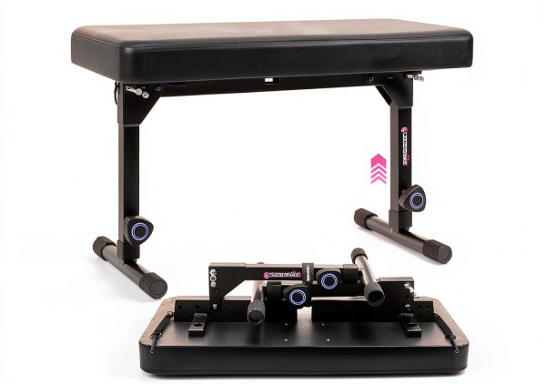 Liquid Stands Keyboard Bench Black Natural/Unfinished-0