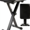 FKEBGDSU Keyboard Bench Black Metal-0