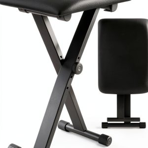 FKEBGDSU Keyboard Bench Black Metal-0