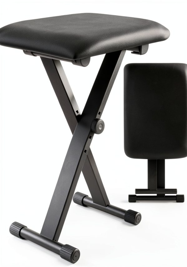 FKEBGDSU Keyboard Bench Black Metal-0
