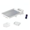 AUZONIMICS Premium Hard Recycle Plastic Bedside Shelf-4