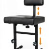 GLEAM Keyboard Bench Black Thick Padding-0