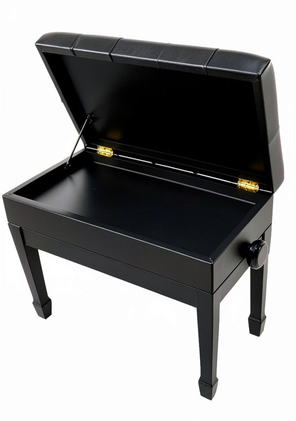 CPS Imports Black Keyboard Bench for Musicians-3