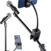 Pavo Mic Stand Phone Holder Clip Mount Musicians-0