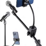 Pavo Mic Stand Phone Holder Clip Mount Musicians-0