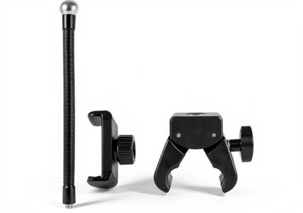 Pavo Mic Stand Phone Holder Clip Mount Musicians-5