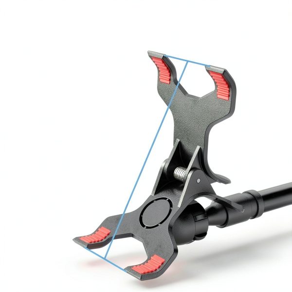 VIVI MAO Gooseneck Phone Holder Black Aluminum-2