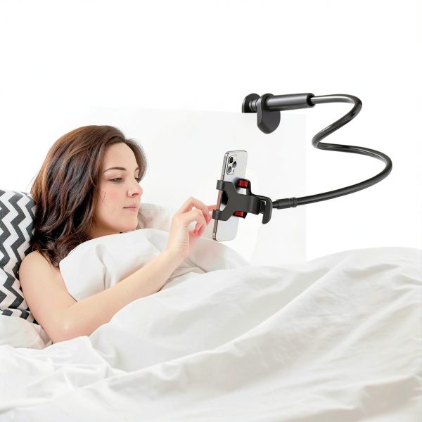 VIVI MAO Gooseneck Phone Holder Black Aluminum-6