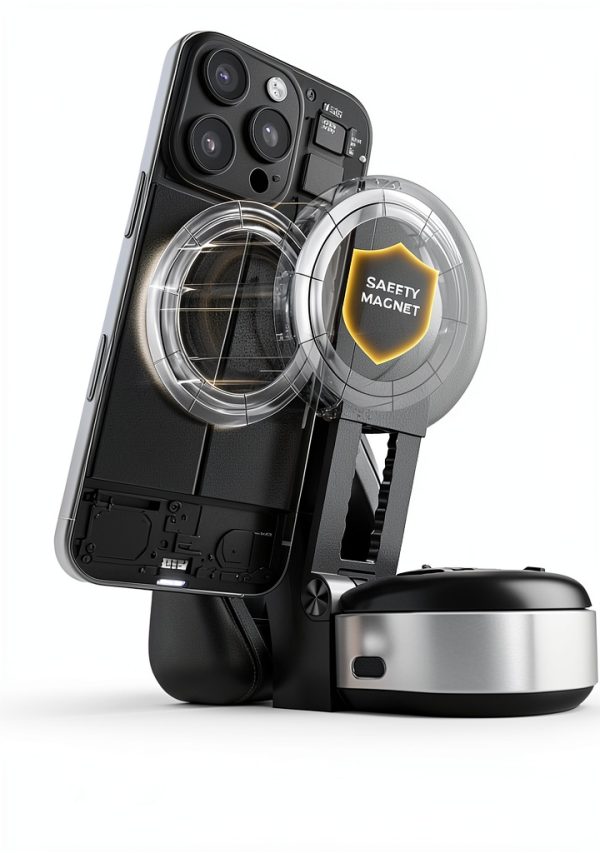 Phone Mount LISEN Adjustable Black Car Desk Stand-5