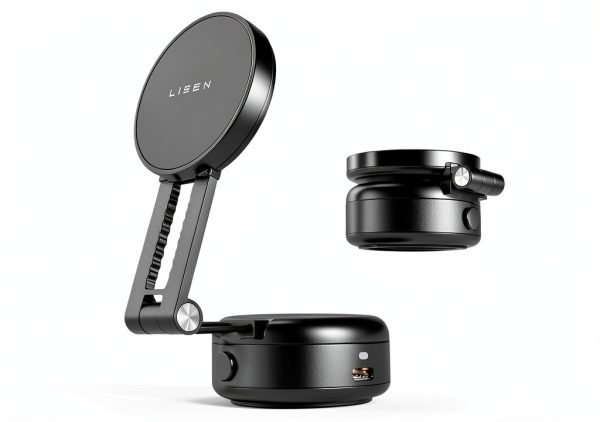 Phone Mount LISEN Adjustable Black Car Desk Stand-0