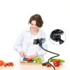 VIVI MAO Gooseneck Phone Holder Black Aluminum-3