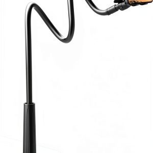 VIVI MAO Gooseneck Phone Holder Black Aluminum-0